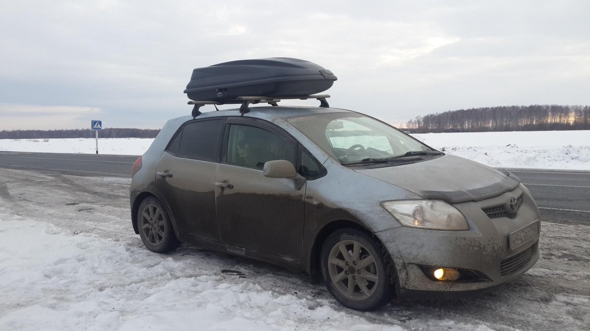 Багажник на крышу Тойота аурис 2008