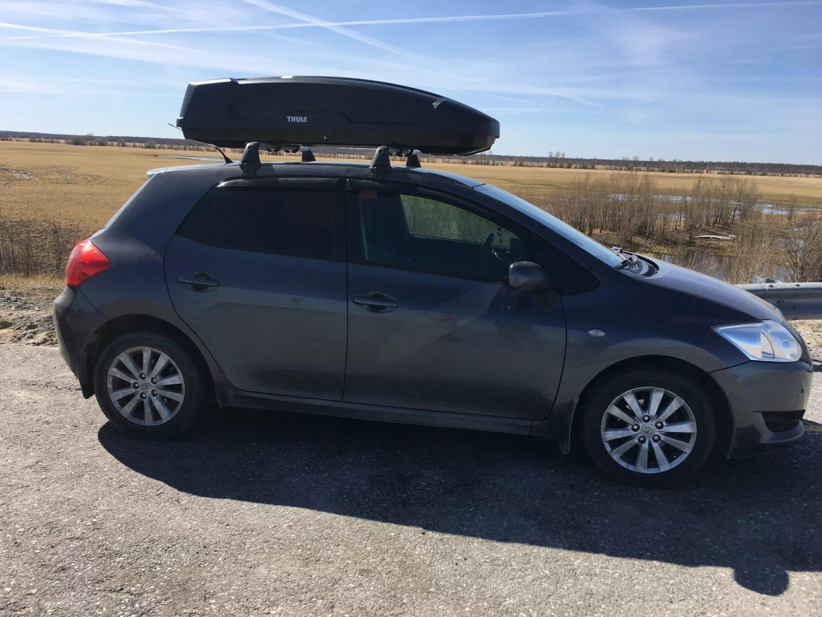 Багажник на крышу автомобиля Тойота аурис 2007