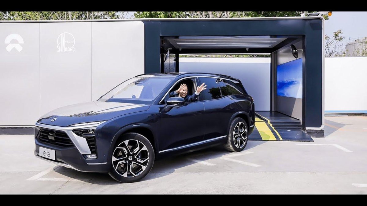 Nio электромобиль