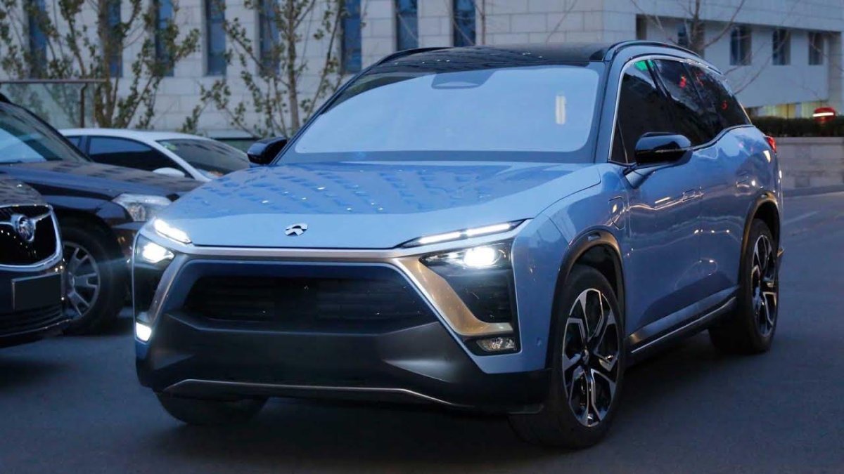 Nio es6 электромобиль