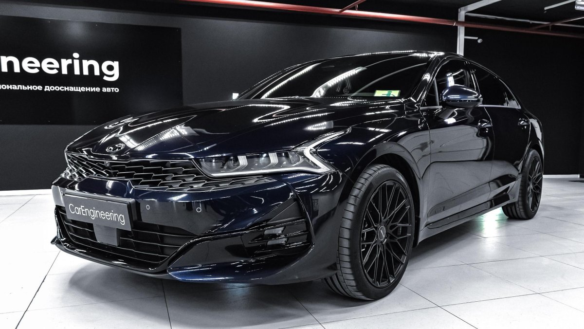 Kia k5 2020 черная