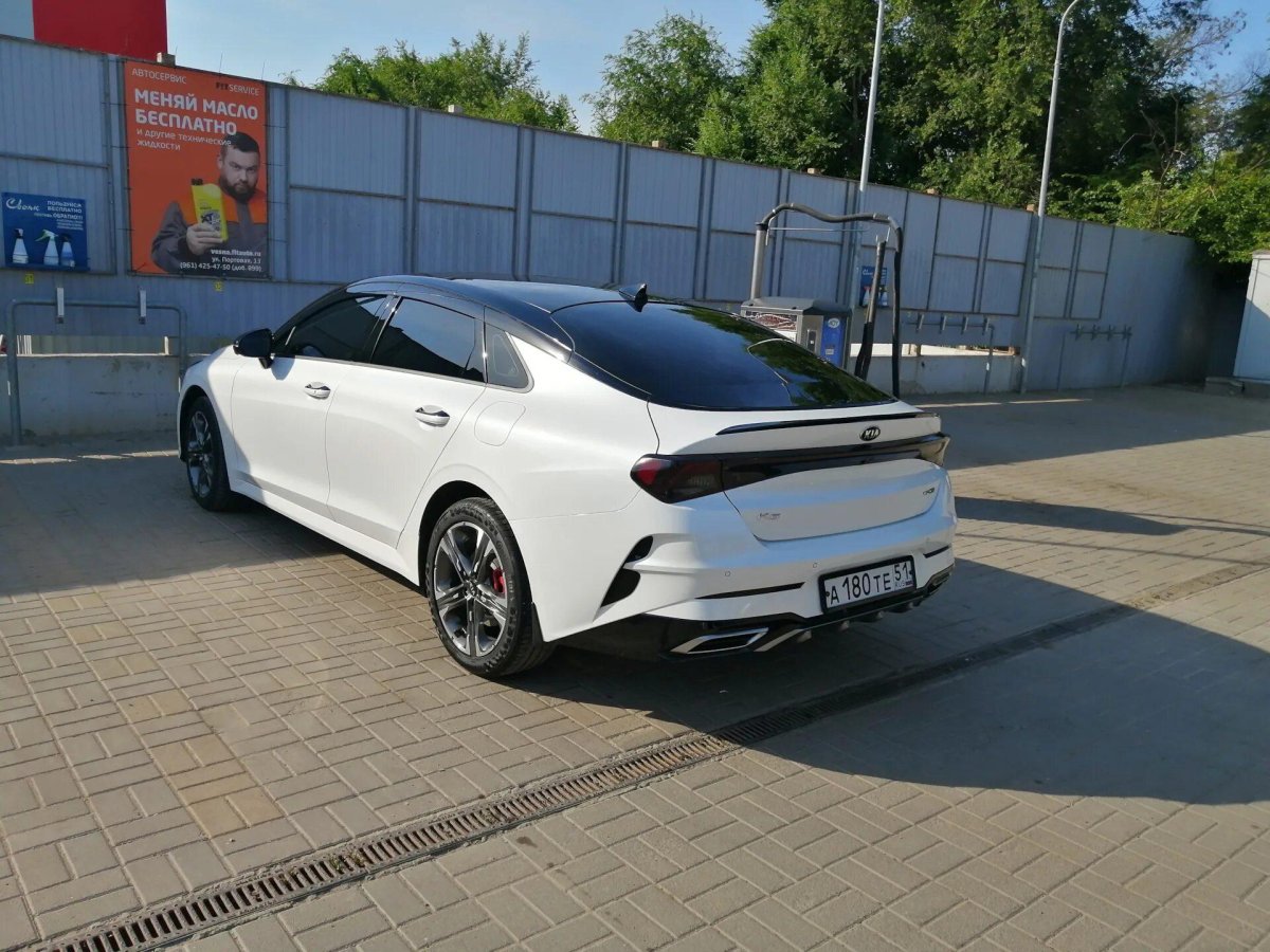 Kia k5 антихром