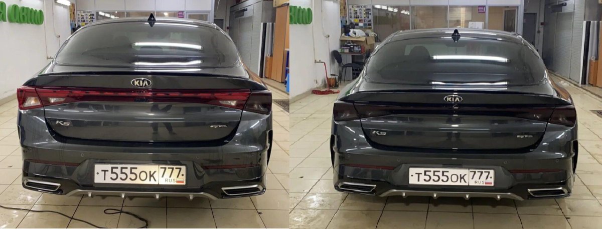 Kia k5 антихром