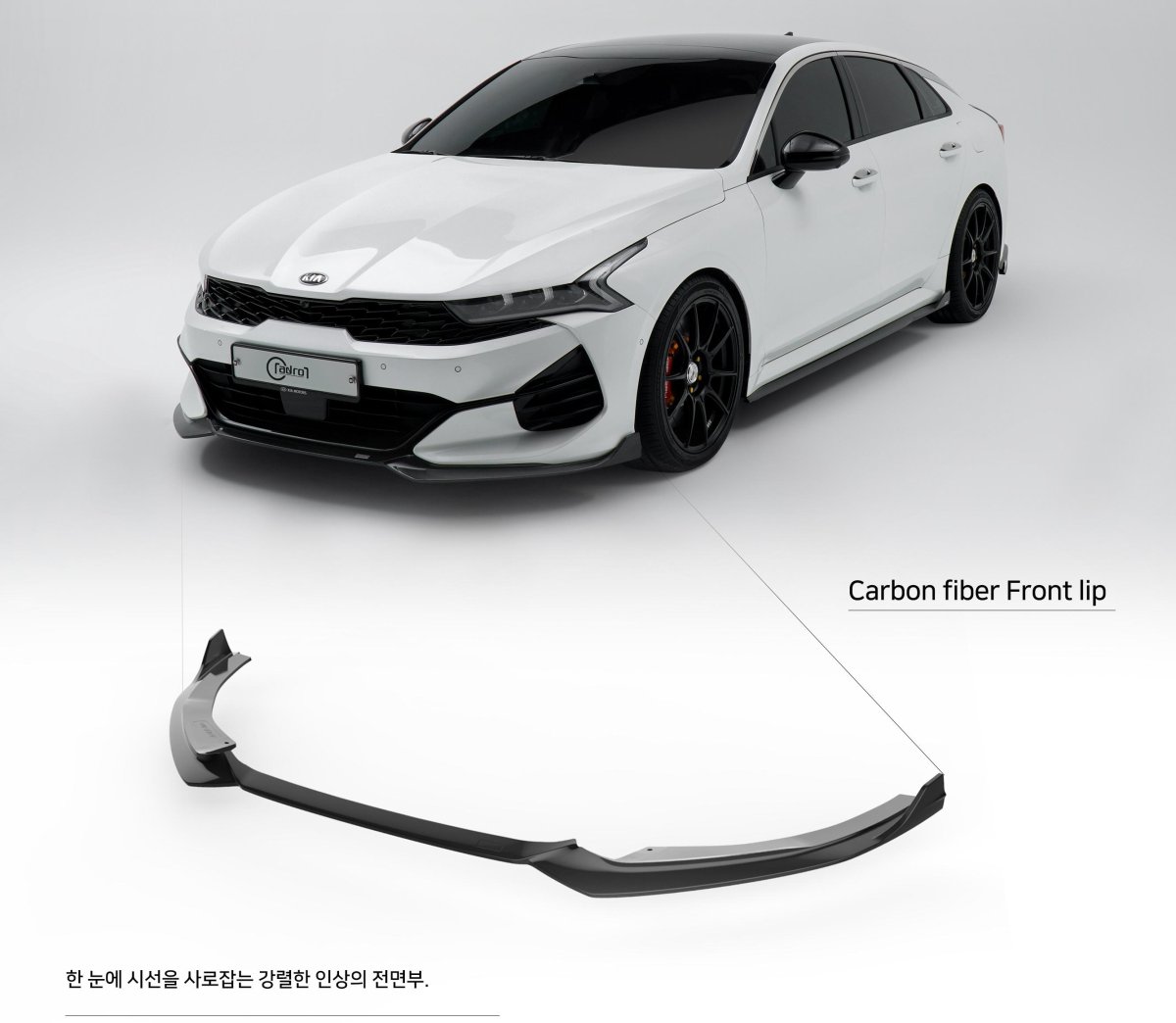 Kia k5 сплиттер