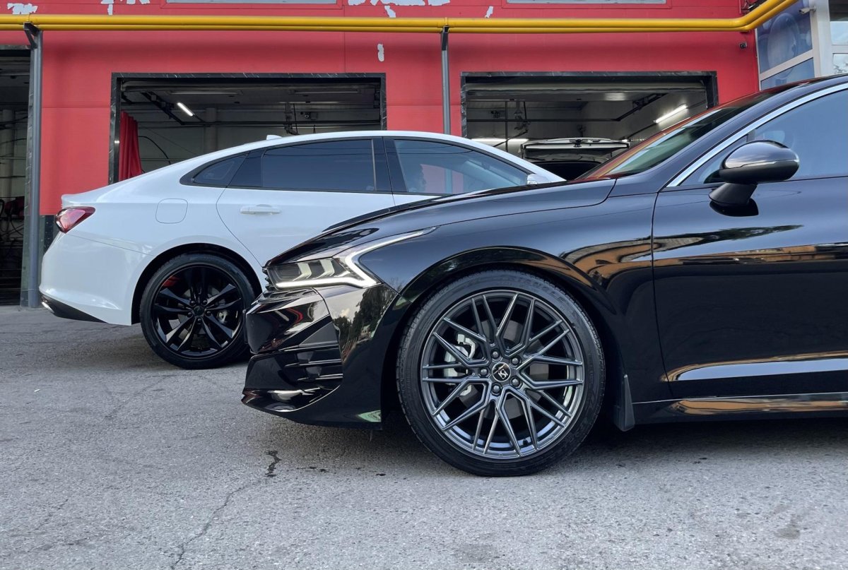 Киа к5 на 19 дисках