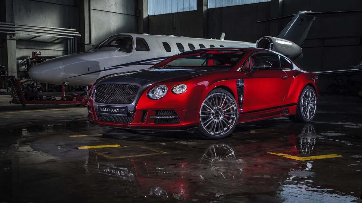 Бентли gt Continental Mansory