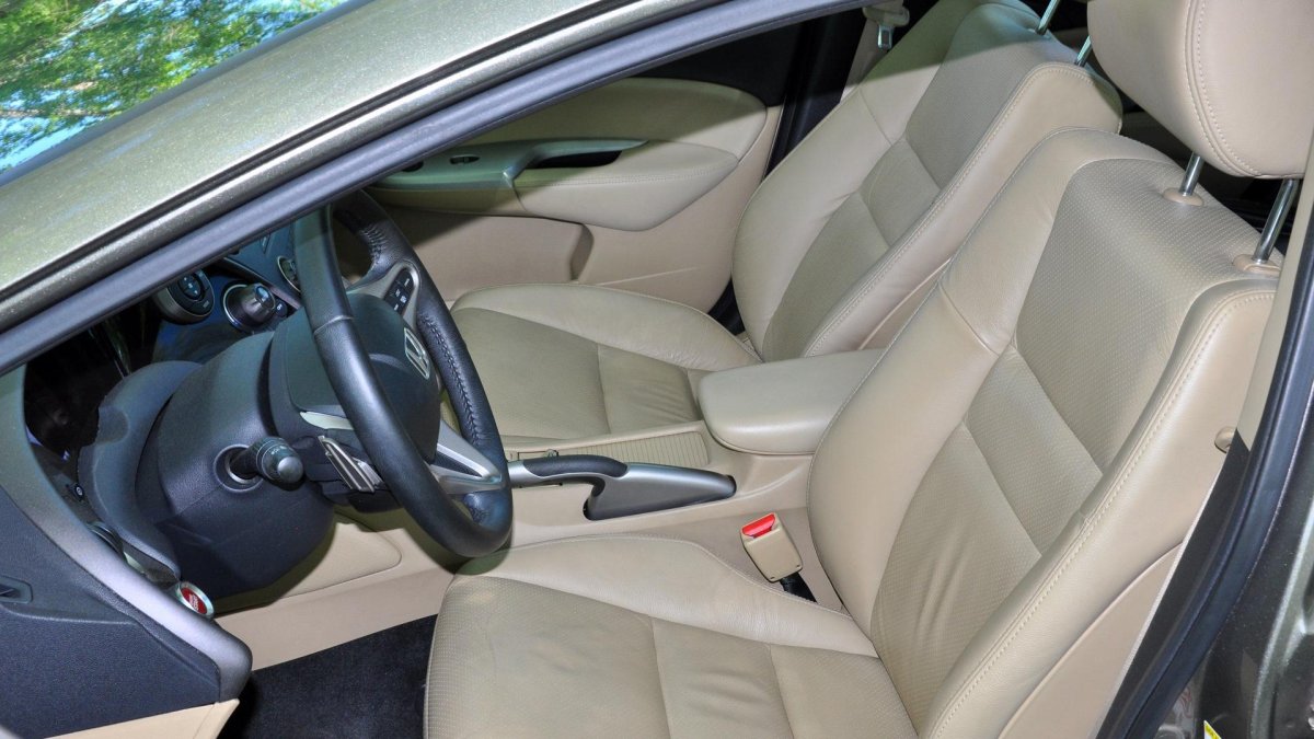 Кожаный салон Хонда Цивик 4д