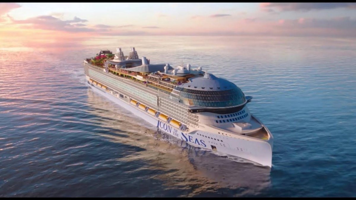 Круизный лайнер icon of the Seas