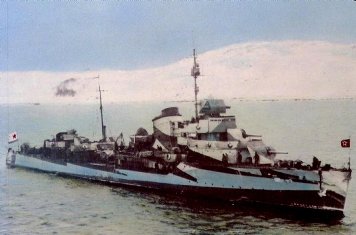 Эсминец Грозный 1941