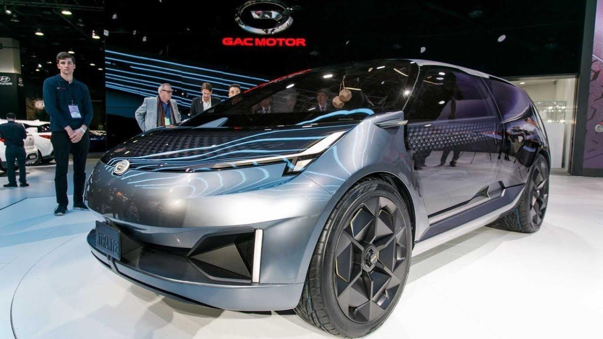 Концепты электро Минивэнов