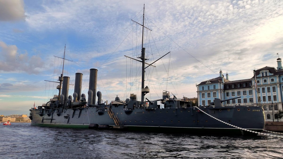 Достопримечательности Санкт-Петербурга крейсер Аврора