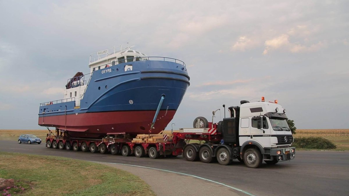 Трал негабарит 100 тонн