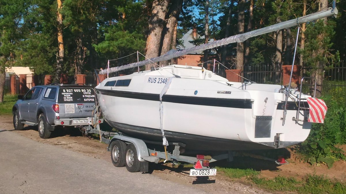 Прицеп для килевой яхты 8 метров