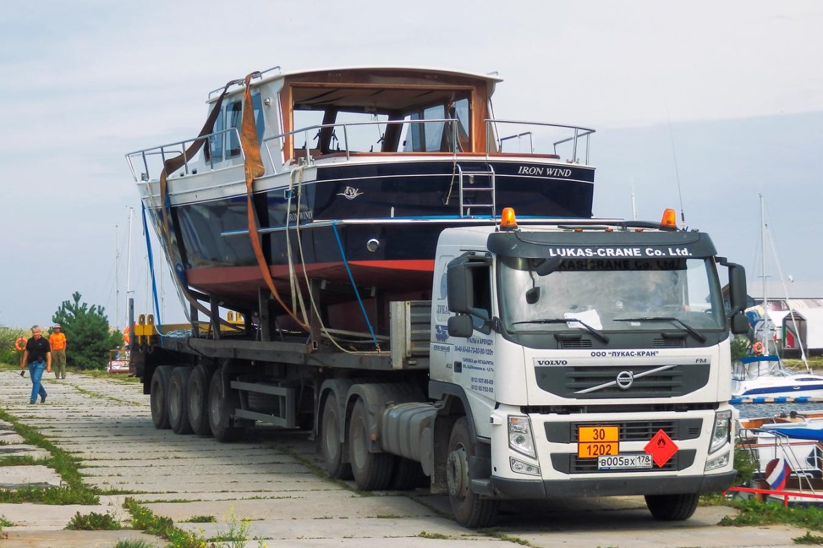 Перевозка яхт