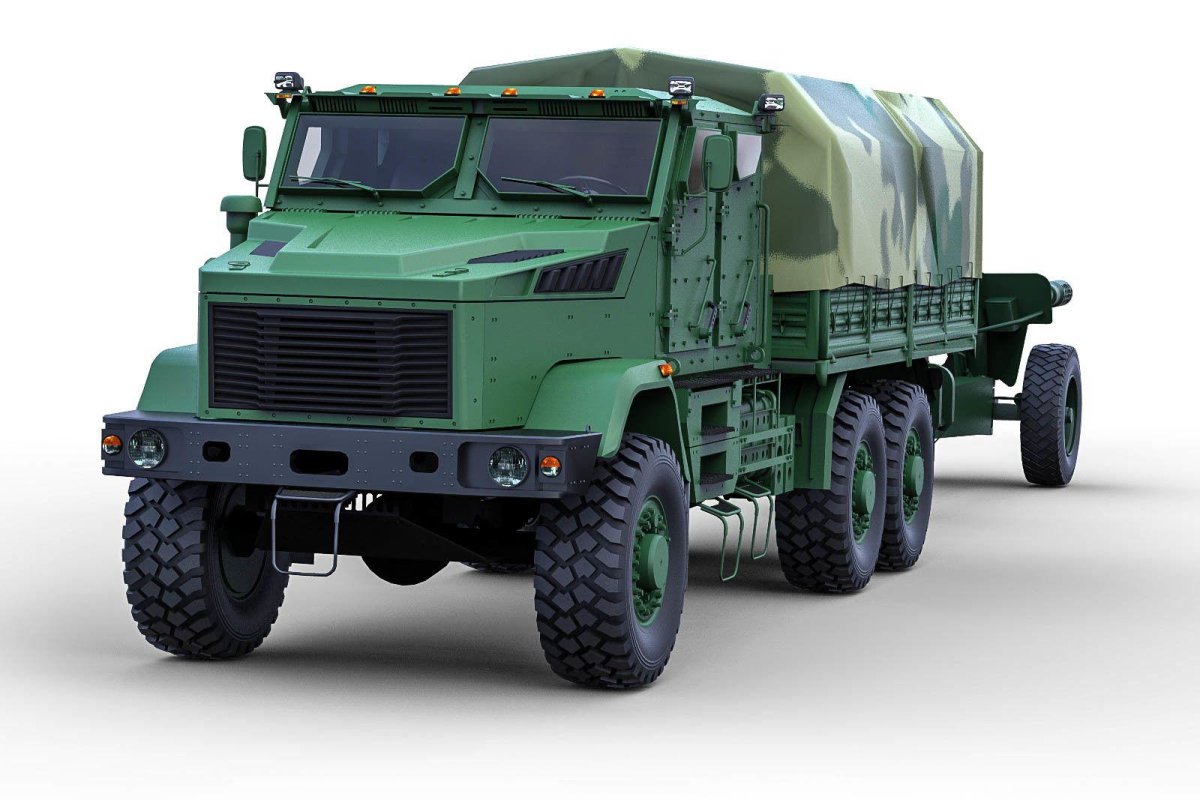 Военный КРАЗ 6322