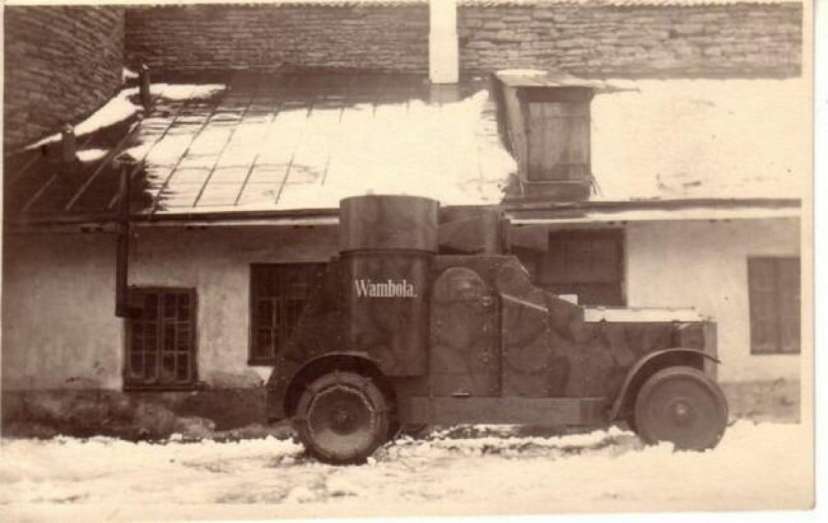 Броневики первой мировой войны