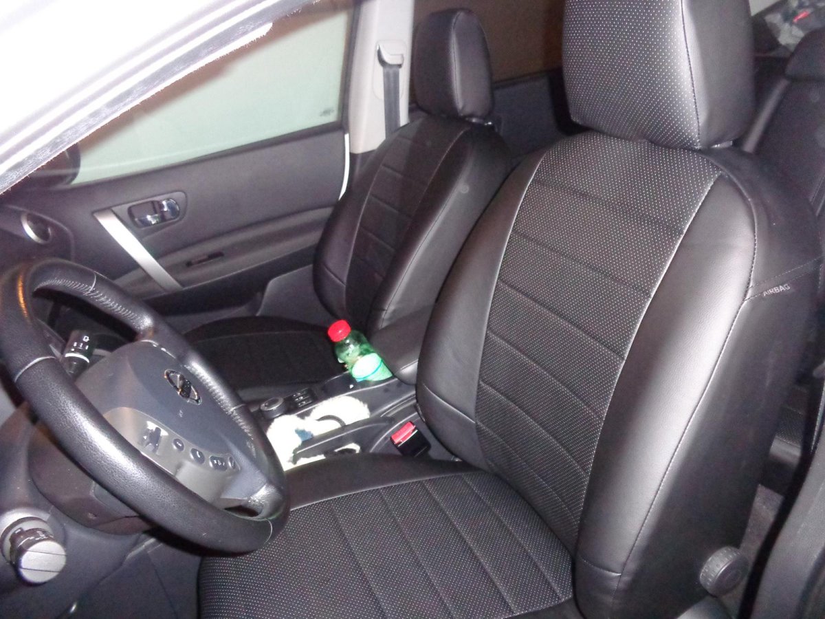 Чехлы Ниссан Кашкай j10 экокожа