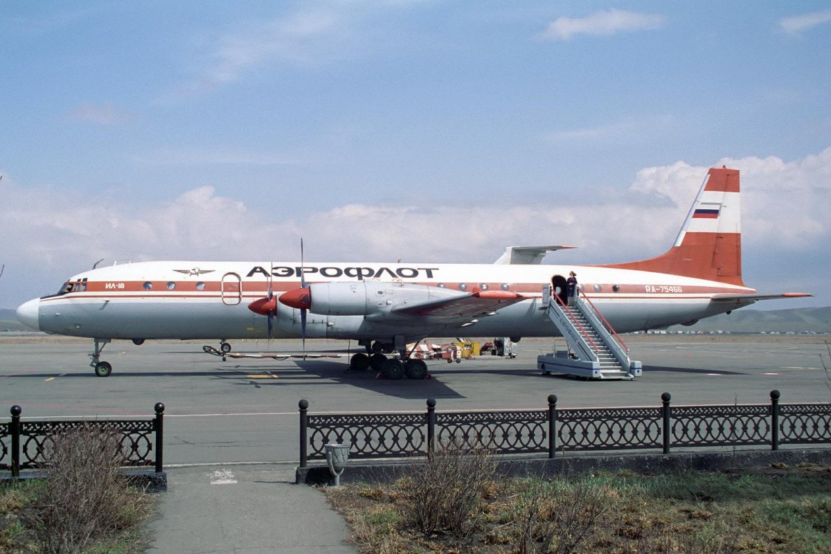 Самолет ил-18в, Аэрофлот (СССР).
