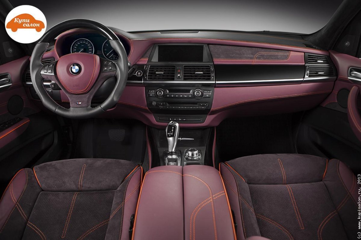BMW x5 e70 салон