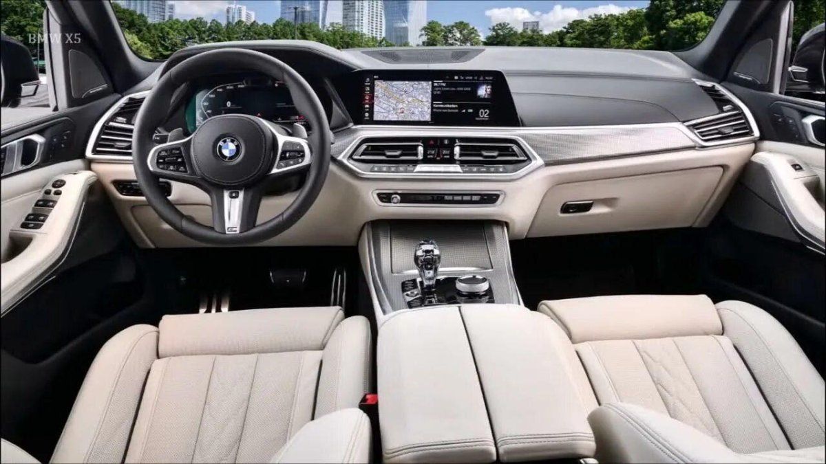 BMW x5 белый салон 2022