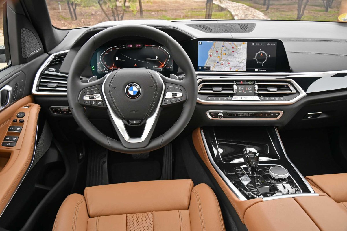 BMW x5 2022 салон