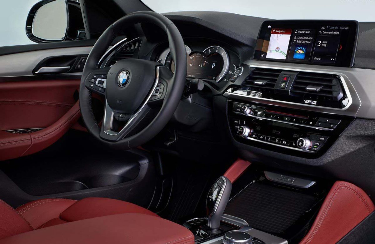 BMW x4 2019 салон