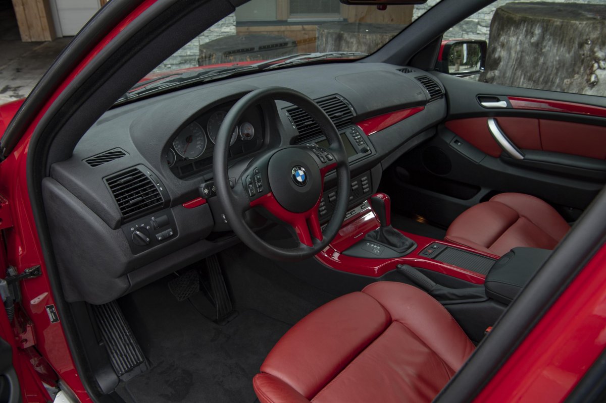 BMW x5 e53 салон