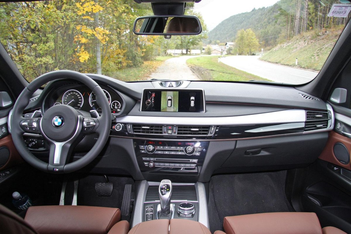 BMW x5 f15 салон