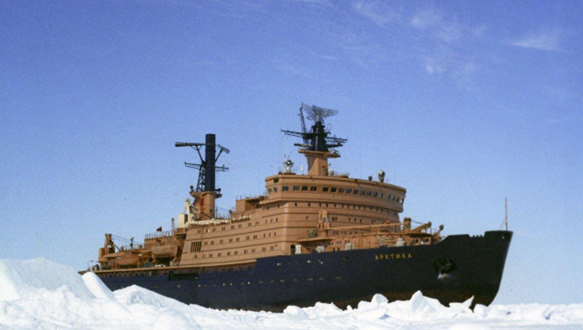 Атомоход Арктика 1977