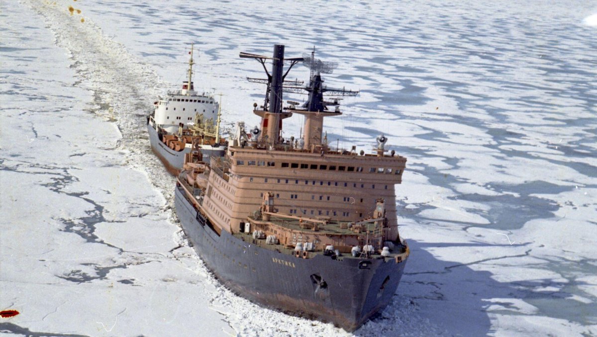 Атомоход Арктика 1977