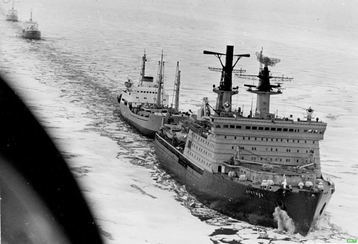 Атомоход Арктика 1977