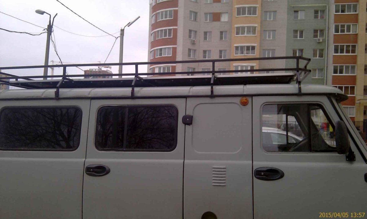 Рейлинги на УАЗ Буханка