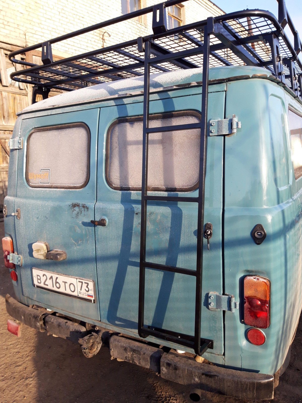 Лестница багажника УАЗ 452