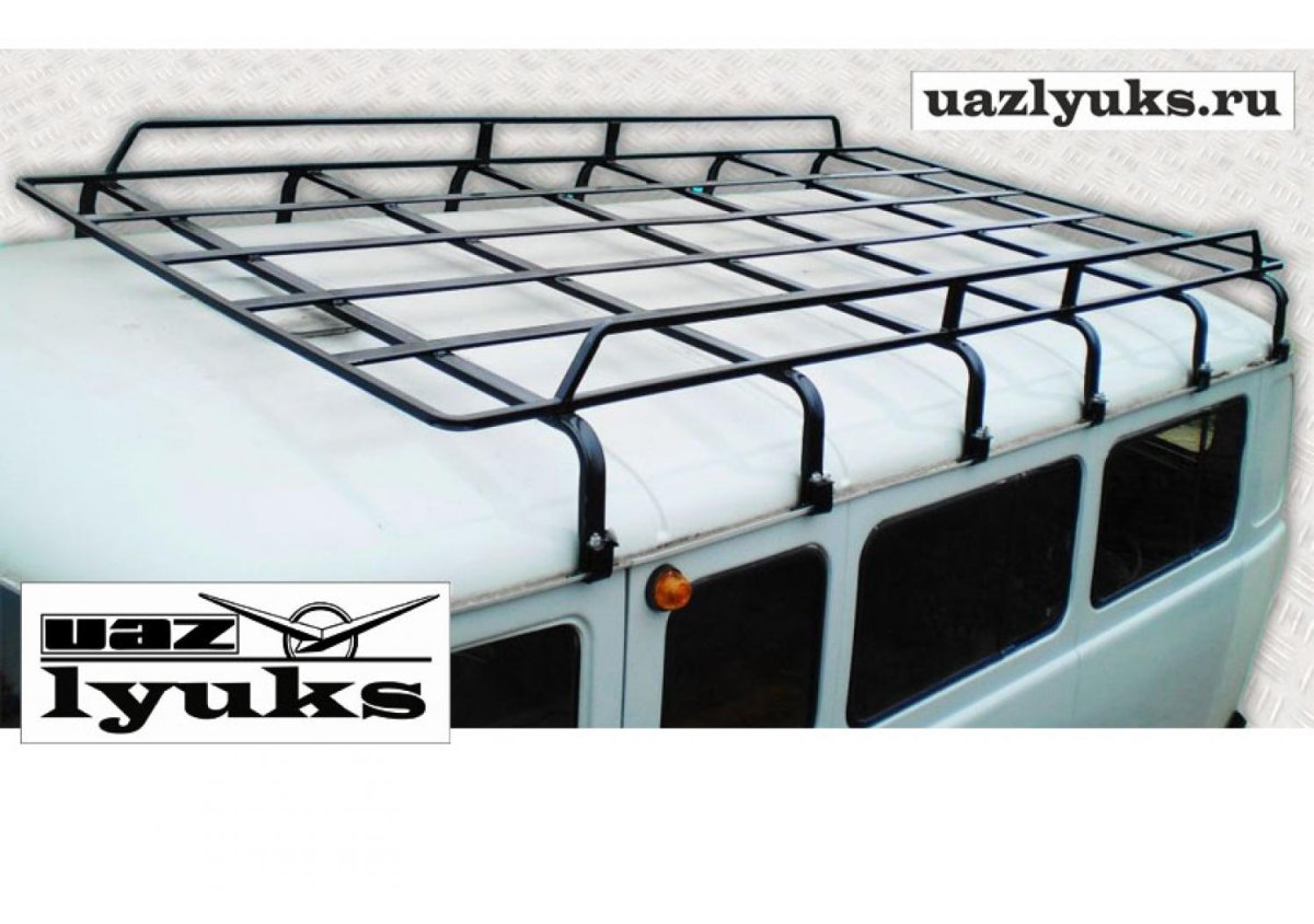 Багажник УАЗ 452 Буханка 1350x1400 "риф