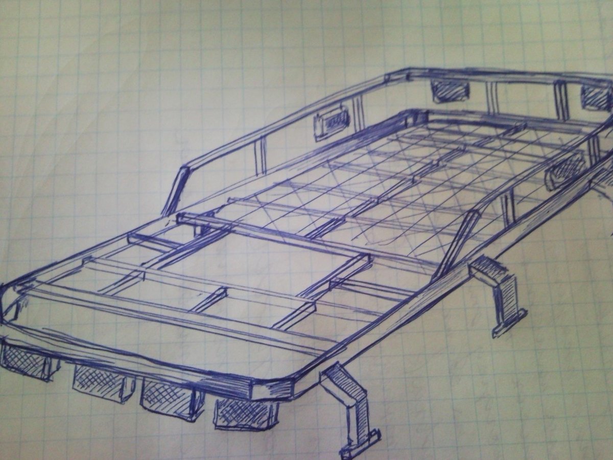 Экспедиционный багажник на УАЗ 3151