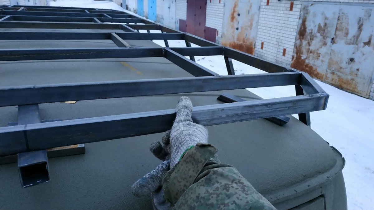 Багажник на крышу УАЗ фермер