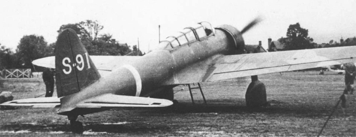 Самолёт палубный разведчик Накадзима c6a1