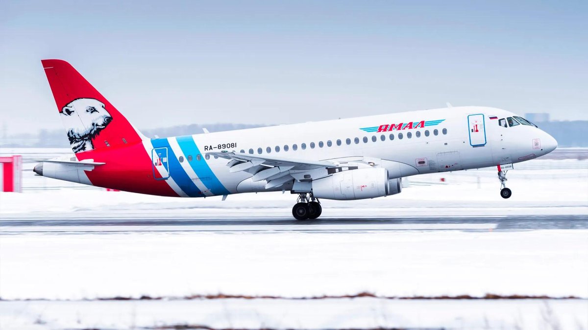 Сухой Суперджет 100 Ямал