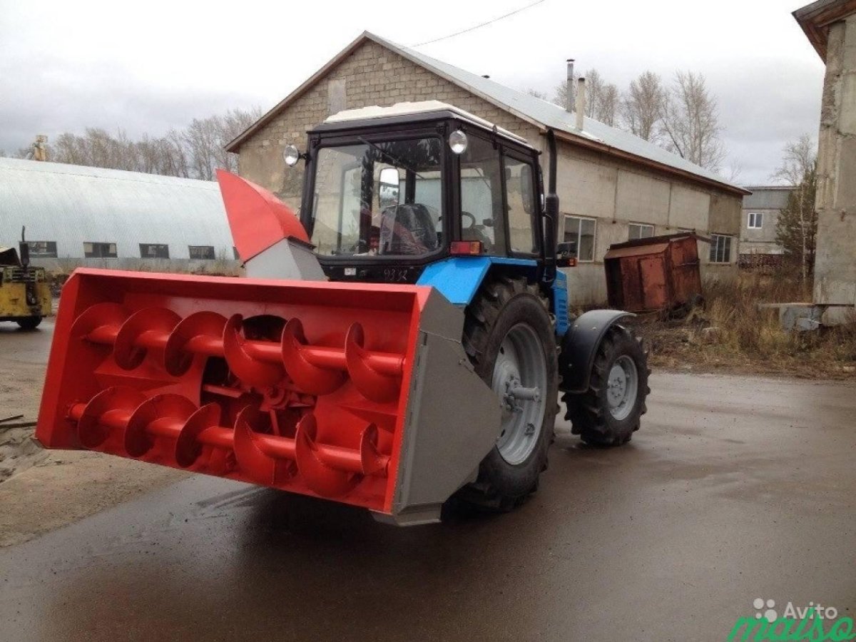 Шнекоротор СШР 2.0 на МТЗ 82.1