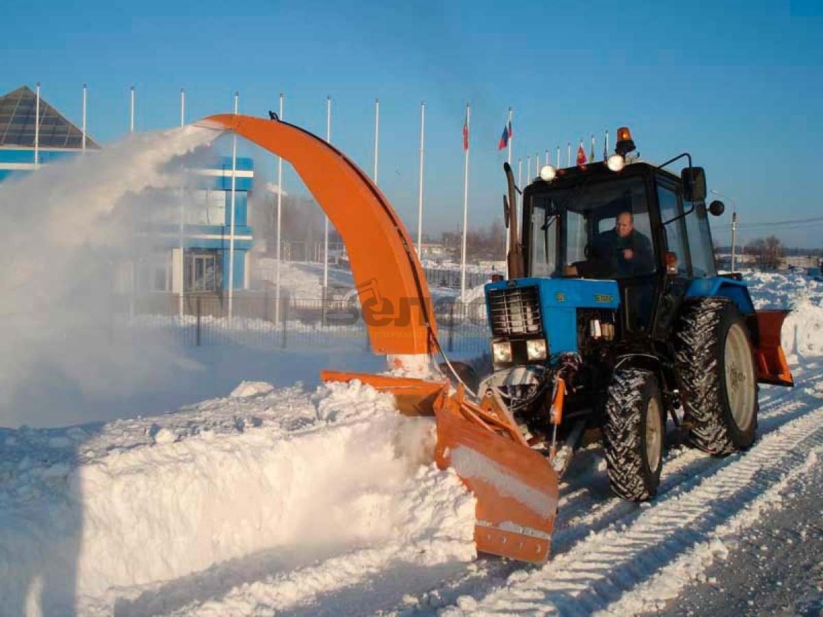 Шнекоротор Су 2.1 на МТЗ 82