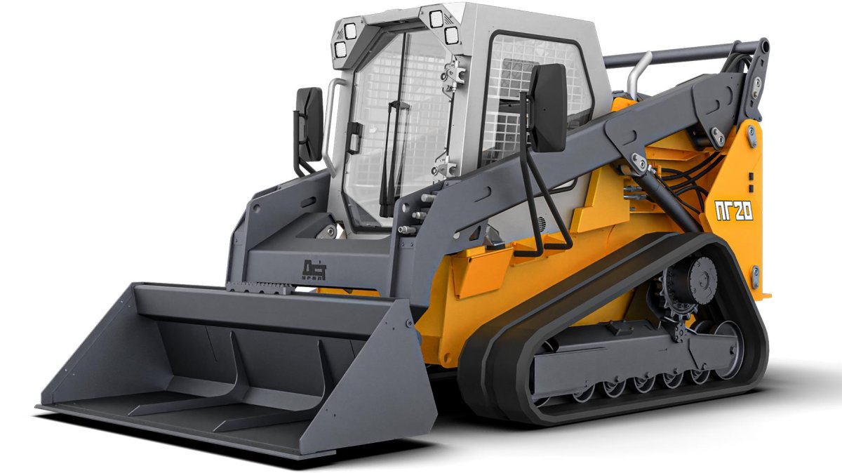 Гусеничный погрузчик