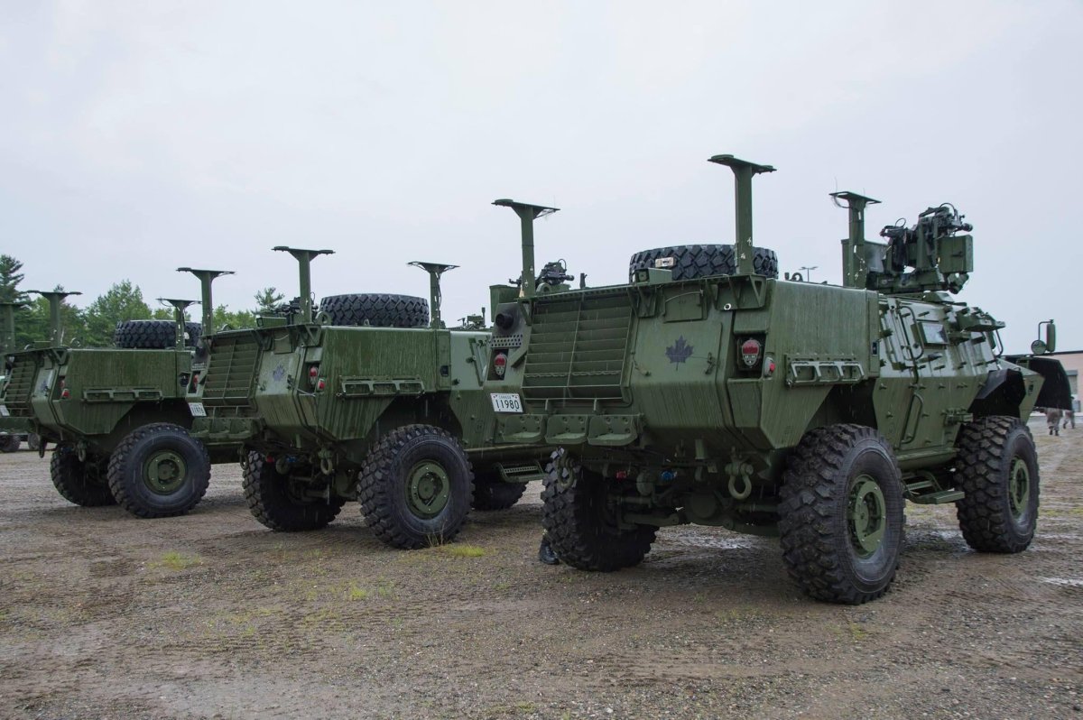 Textron Tactical Armoured Patrol vehicle