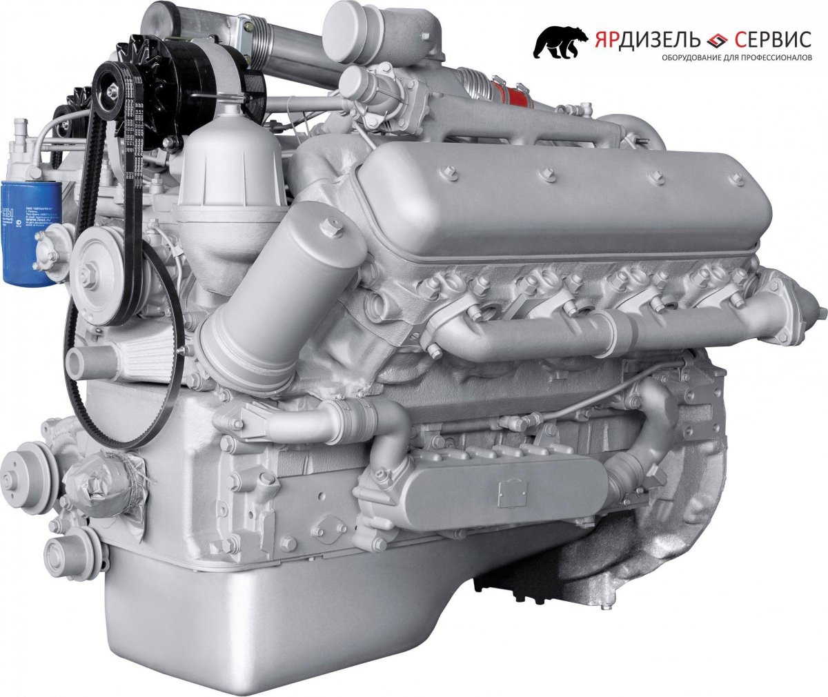 Дизельный двигатель ЯМЗ 238