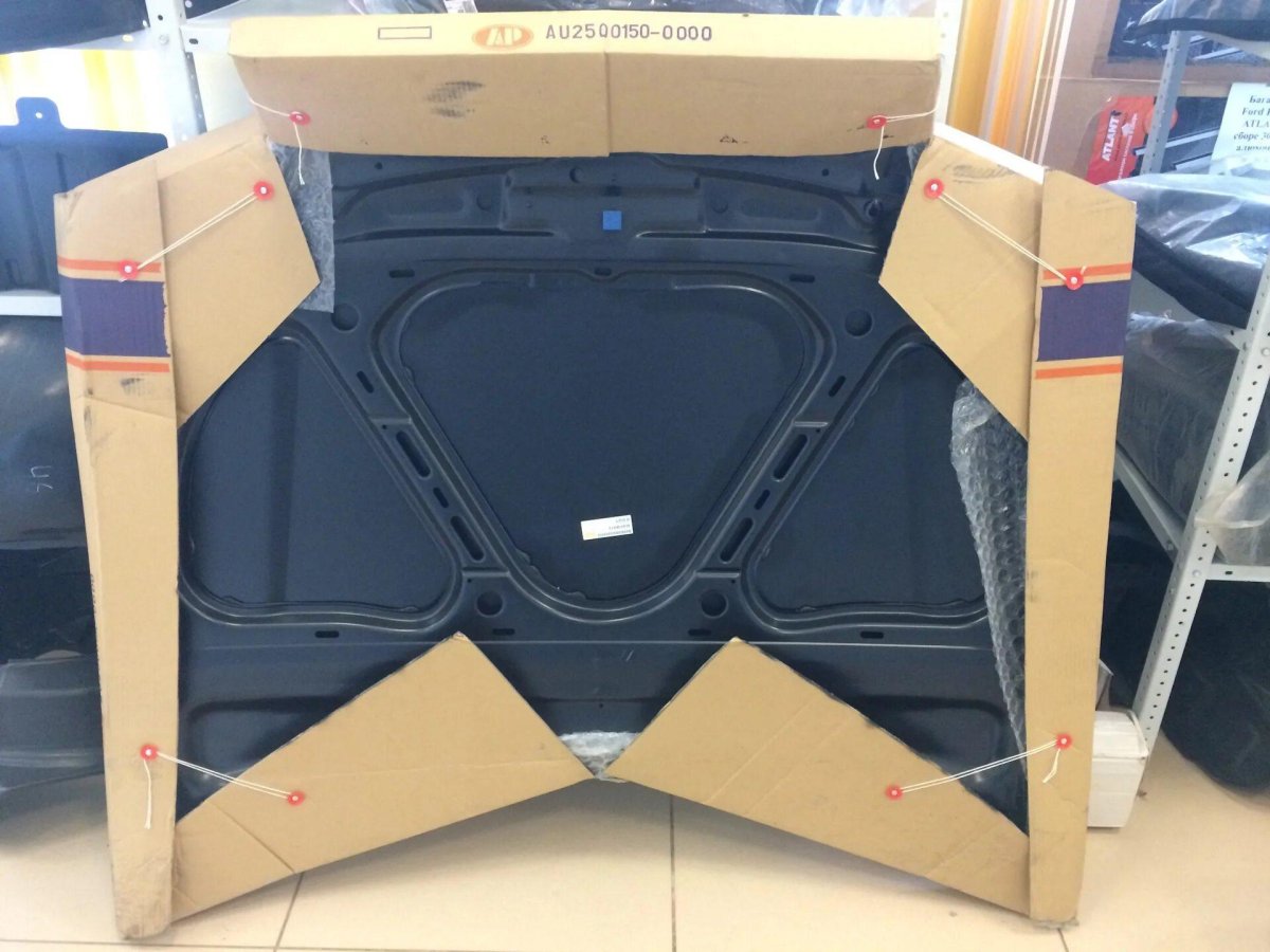 Упаковка капота