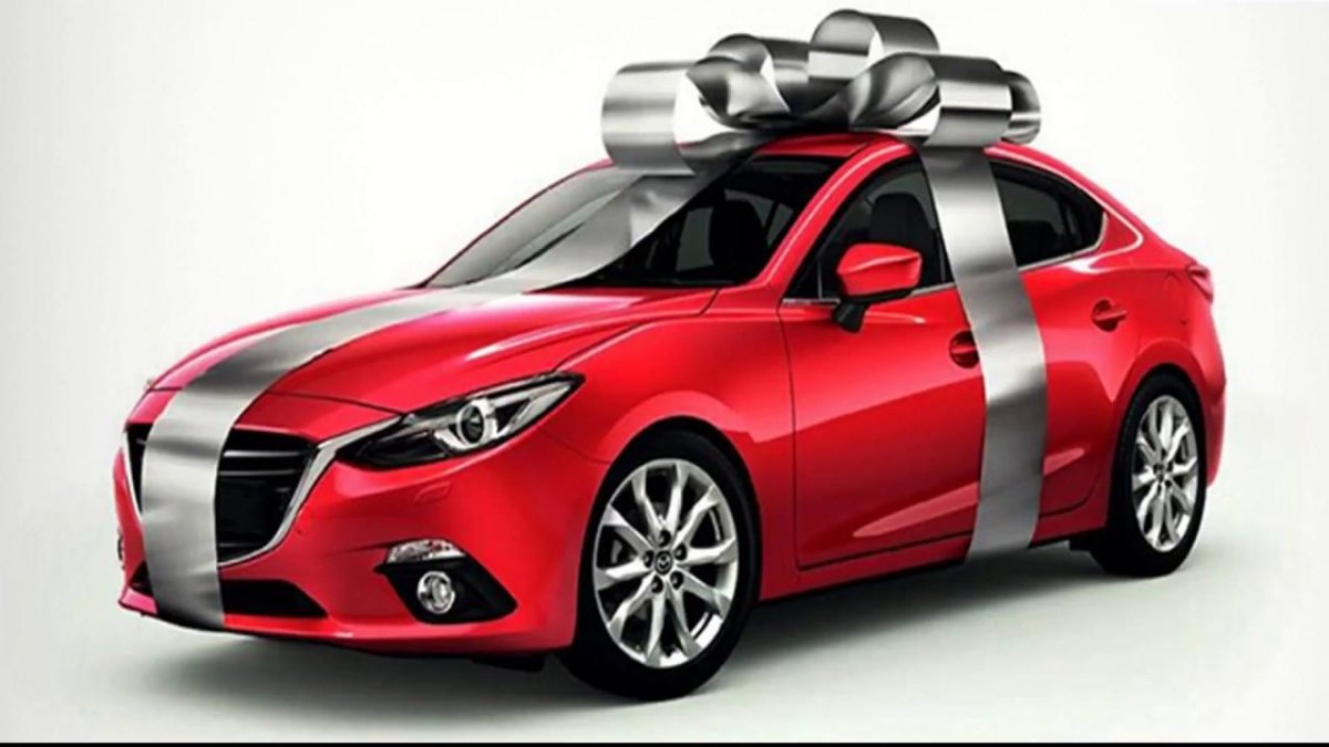 Бант на машину