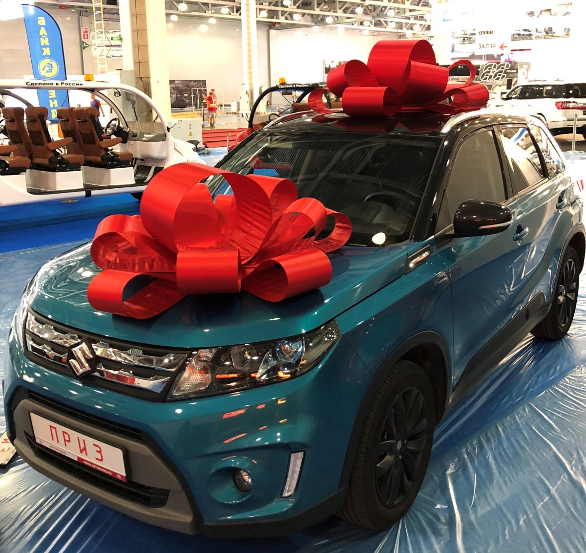 Бант на машину