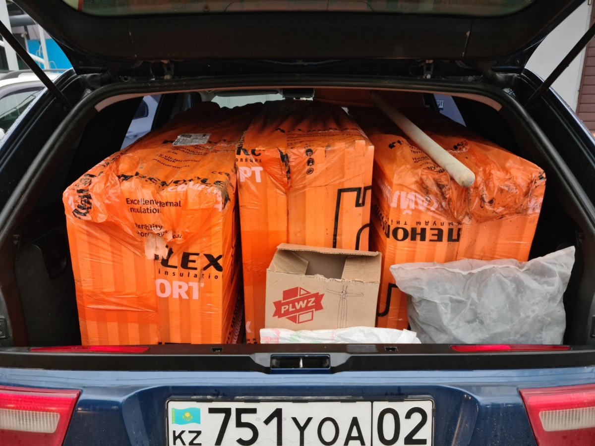 Пеноплекс в багажник