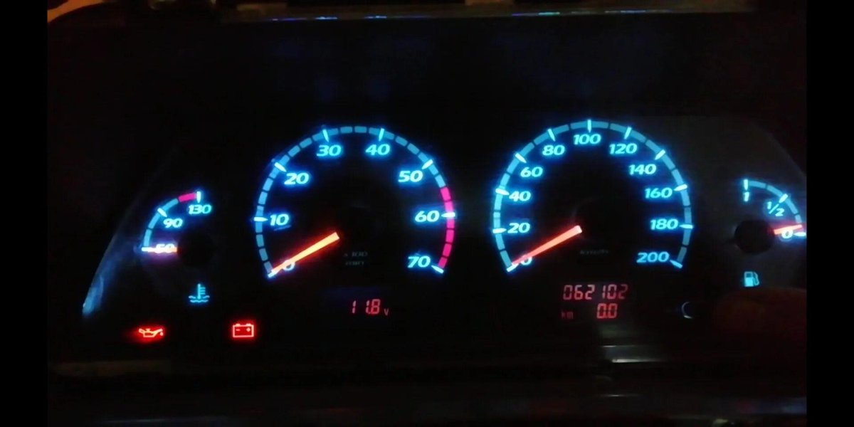 Пересвет приборки ИЖ 2126