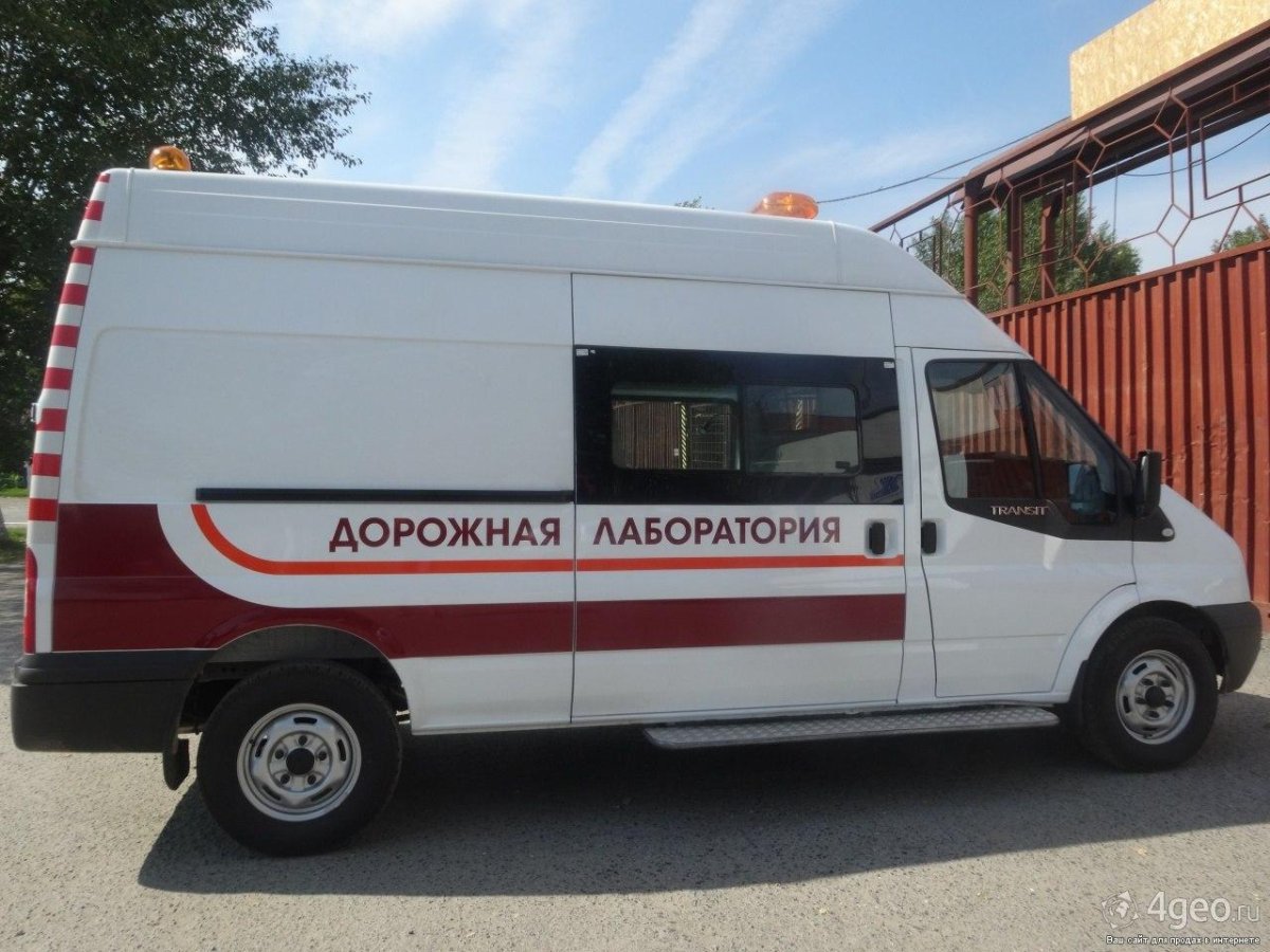 Передвижная дорожная лаборатория трасса