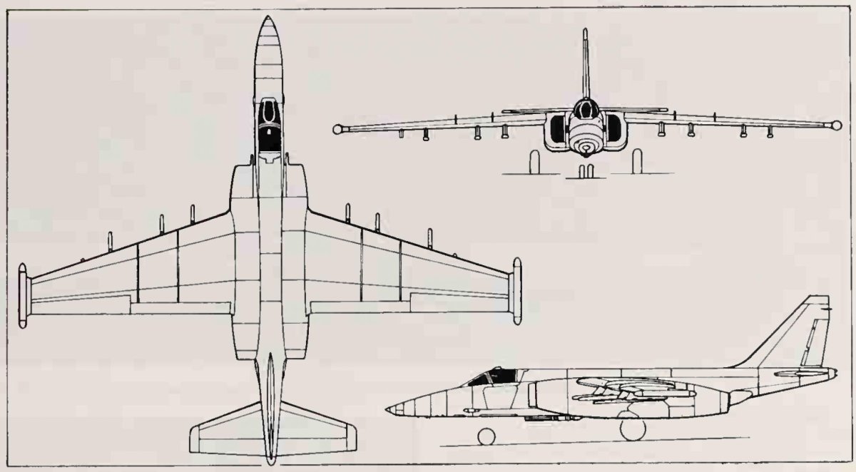 Су 25 чертеж